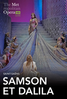 SHOWING DECEMBER 5 & 13 | Sacred, scandalous, and irresistibly alluring, Saint-Saëns’s spectacular take on the biblical hero of legendary strength and the seductive Philistine whose beauty overpowers him returns in the Met’s larger-than-life production. Giacomo Sagripanti conducts an electrifying cast led by the formidable star pairing of mezzo-soprano Aigul Akhmetshina and tenor Clay Hilley, transmitted live to cinemas worldwide. 