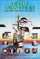 SHOWING WEDNESDAY, NOVEMBER 4. Free tickets for Friends of The Ross members are available at the Ross Box Office (not available online). **In this fantastic voyage through time and space from Terry Gilliam, a boy named Kevin (Craig Warnock) escapes his gadget-obsessed parents to join a band of time-traveling dwarfs. Armed with a map stolen from the Supreme Being (Ralph Richardson), they plunder treasure from Napoleon (Ian Holm) and Agamemnon (Sean Connery)—but the Evil Genius (David Warner) is watching their every move. Featuring a darkly playful script by Gilliam and his Monty Python cohort Michael Palin (who also appears in the film), Time Bandits is at once a giddy fairy tale, a revisionist history lesson, and a satire of technology gone awry.