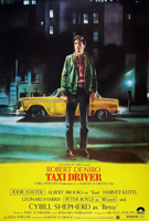 SHOWING SUNDAY, SEPTEMBER 13. **Suffering from insomnia, disturbed loner Travis Bickle (Robert De Niro) takes a job as a New York City cabbie, haunting the streets nightly, growing increasingly detached from reality as he dreams of cleaning up the filthy city. When Travis meets pretty campaign worker Betsy (Cybill Shepherd), he becomes obsessed with the idea of saving the world, first plotting to assassinate a presidential candidate, then directing his attentions toward rescuing 12-year-old prostitute Iris (Jodie Foster).
