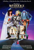 THURSDAY, OCTOBER 1 ~ After Barbara and Adam Maitland die in a car accident, they find themselves stuck haunting their country residence, unable to leave the house. When the unbearable Deetzes and teen daughter Lydia buy the home, the Maitlands attempt to scare them away without success. Their efforts attract Beetlejuice, a rambunctious spirit whose help quickly becomes dangerous for the Maitlands and innocent Lydia.