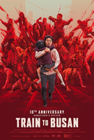 SUNDAY, OCTOBER 18 ~ Yeon Sang-ho’s global phenomenon TRAIN TO BUSAN arrives back in theaters to celebrate its 10th Anniversary. What begins as a simple birthday trip for a father and daughter turns into a high-octane fight for survival when a zombie outbreak ravages South Korea. Trapped on a speeding train, they must navigate a landscape of terror to reach safety. Experience the relentless action and heart-wrenching drama on the big screen like never before.
