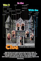 SUNDAY, OCTOBER 25 ~ A mysterious invitation brings six strangers to a secluded mansion for an unconventional dinner party where each guest receives a pseudonym. As they learn more about their host, Mr. Boddy (Lee Ving), via his butler, Wadsworth (Tim Curry), the group quickly realizes that Boddy has a devious plan in mind for all of them. And that’s when people start to die.