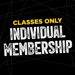 Classes Only Individual Membership Classes Only Individual Membership