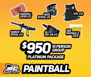 *Paintball Platinum Party