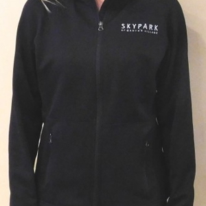 Ladies Fleece Jacket Black Ladies Fleece Jacket Black