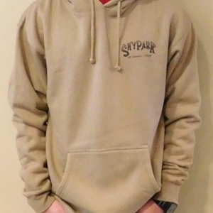 Skypark Bike Hooded Sweatshirt Sand Skypark Bike Hooded Sweatshirt Sand
