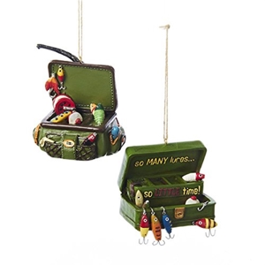 2.5-2.87"Fishing Tool Box Ornament 2.5-2.87"Fishing Tool Box Ornament
