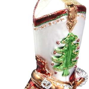 Christmas Cowboy Boot Christmas Cowboy Boot