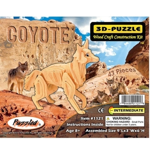 3D Puzzles - Coyote 3D Puzzles - Coyote