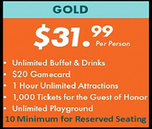 Gold Package: Minimum of 10