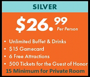 Silver Package: Minumum of 15