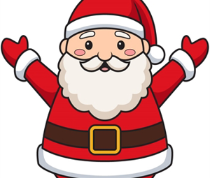 Pizza w/ Santa