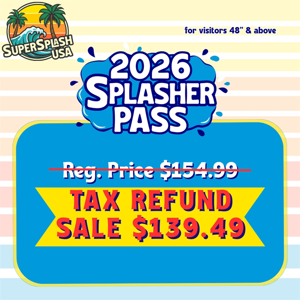 2026 Splasher Season Pass