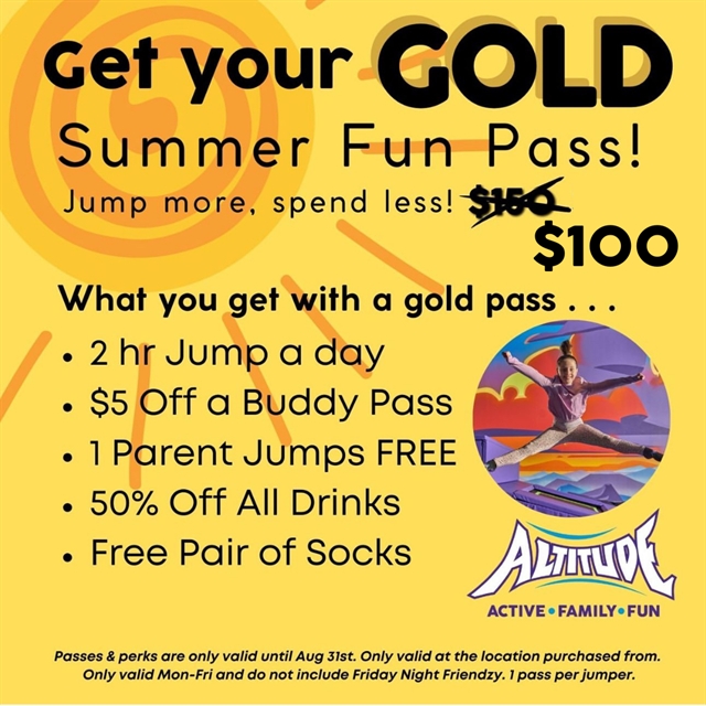 GOLD Summer Fun Passes
