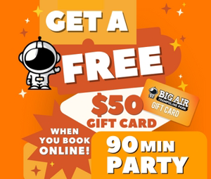 1.5 HR PARTY w/ $50 GIFT CARD