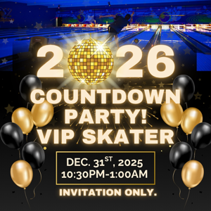 New Year's Eve Late Night VIP Skater 