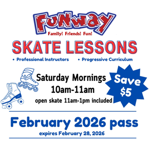 February 2026 Skate Lesson Pass