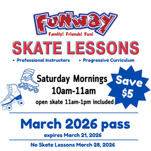 March 2026 Skate Lesson Pass