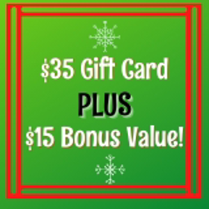 $50 Gift Card for $35!