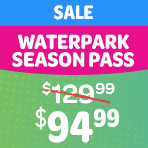 Cabin Fever Waterpark Season Pass + $10 Arcade Card