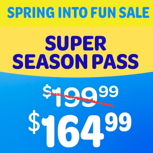 Spring Into Fun Super Season Pass + $15 Arcade Game Card