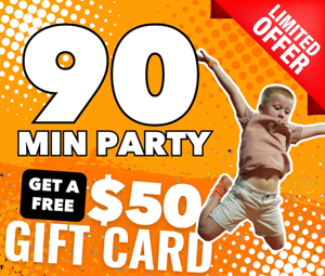 1.5 HR PARTY w/ $50 GIFT CARD