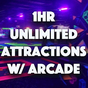 1hr Unlimited w/Arcade 1hr Unlimited w/Arcade