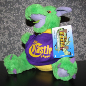 Castle Dragon, Plush Castle Dragon, Plush