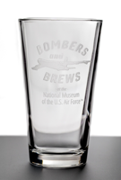 A great keepsake from your time at After Dark: Bombers & Brews.  A 12 oz Pint Glass engraved with the Bombers & Brews Logo for $12.00.  THIS IS NOT AN ADMISSION TICKET FOR THE EVENT-IT IS FOR GLASS ONLY.  After Dark Admission tickets are available at www.airforcemuseumfoundation.org/events There are only a limited number of glasses so order today!

After Dark events are for adults only (ages 21+). Tickets for Bombers & Brews are $45. Doors will open at 5:30 p.m., and the event will run from 6-10 p.m. Experience the Museum in a whole new light!  Admission tickets can be purchased at www.airforcemuseumfoundation.org/events
