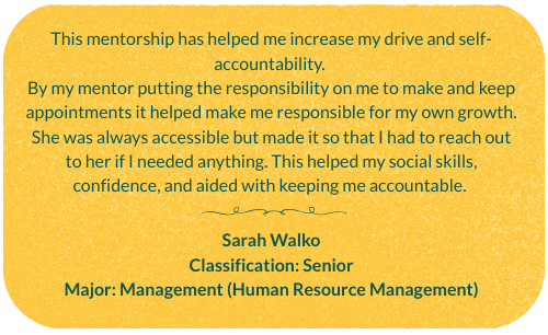 student testimonial story