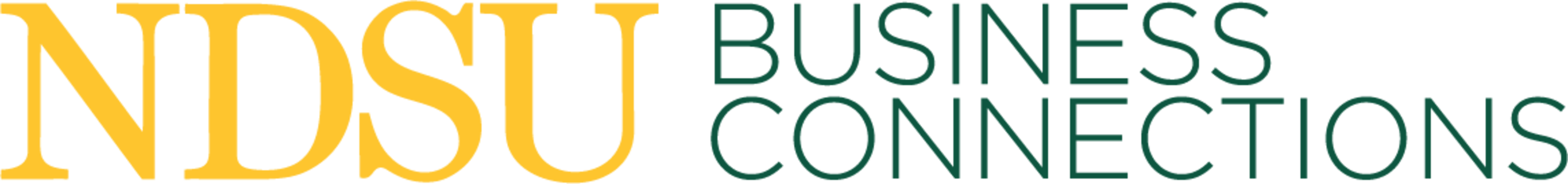 NDSU College of Business - Business Connections logo