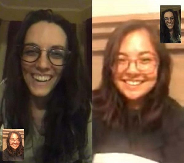 Photo of Phoebe Glowacki '19 and Alexandra Ellison '10