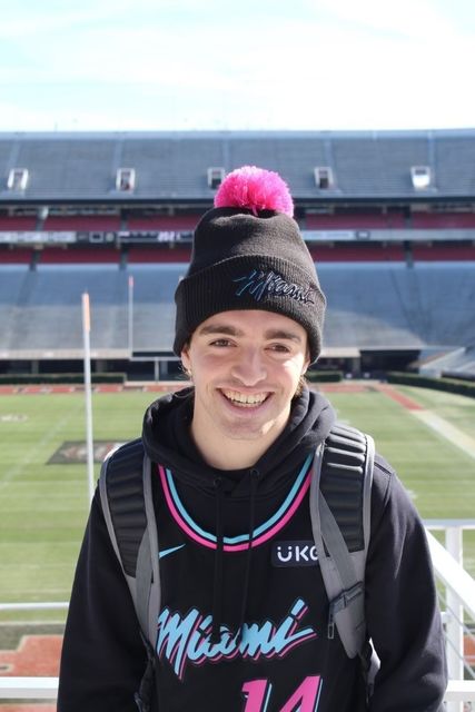Jesse Pearson in Sanford Stadium