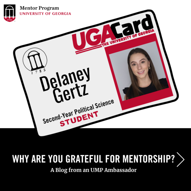 Delaney Gertz, second year political science student