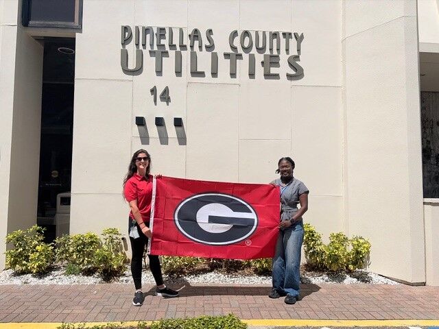 UGA Intern For A Day at Pinellas County Utilities