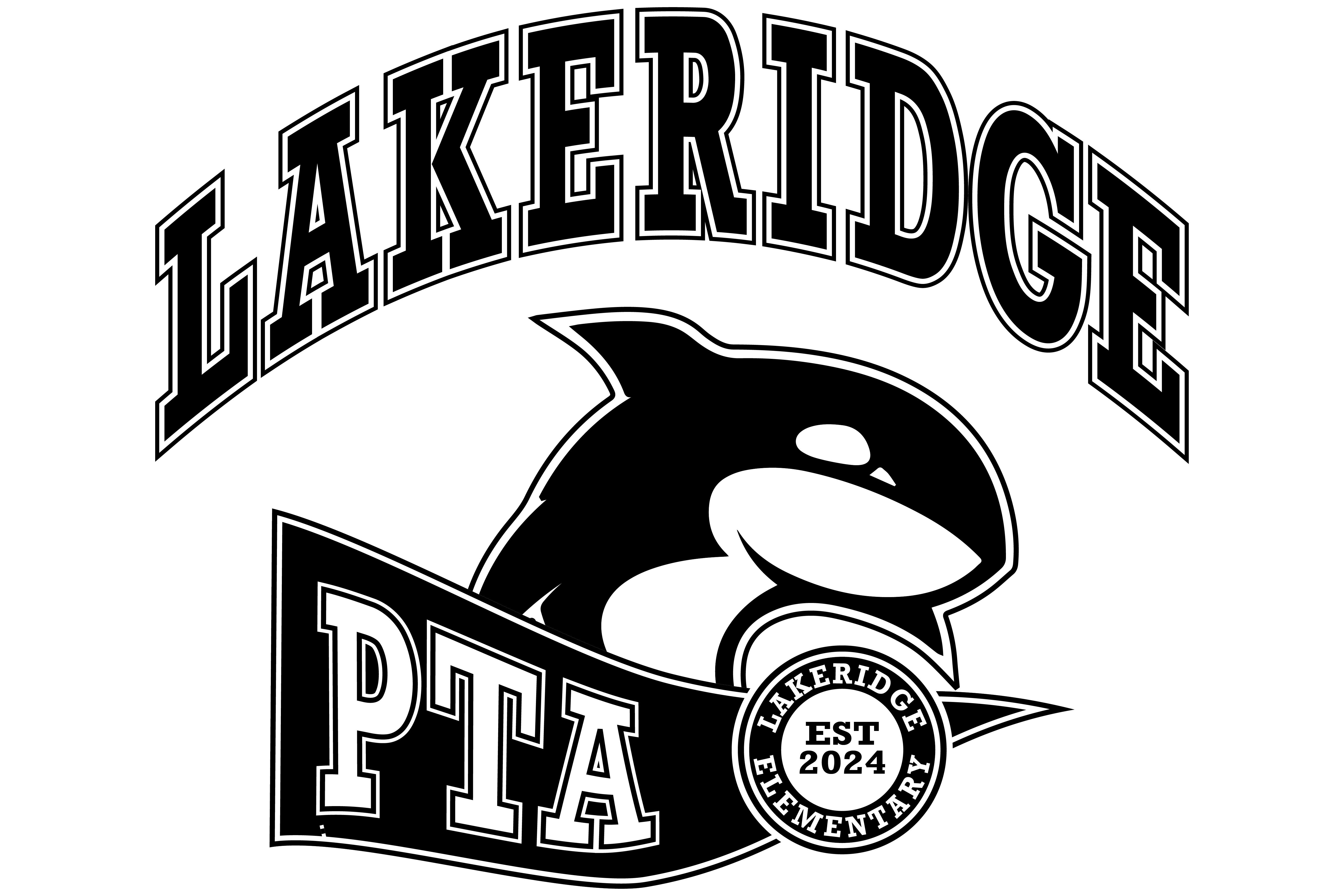 Lakeridge PTA Logo, PTA Established 2024 
