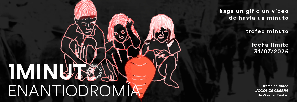 Banner del concurso Enantiodromia. Crea un video de hasta un minuto. Inscripciones hasta el 31 de julio de 2026.