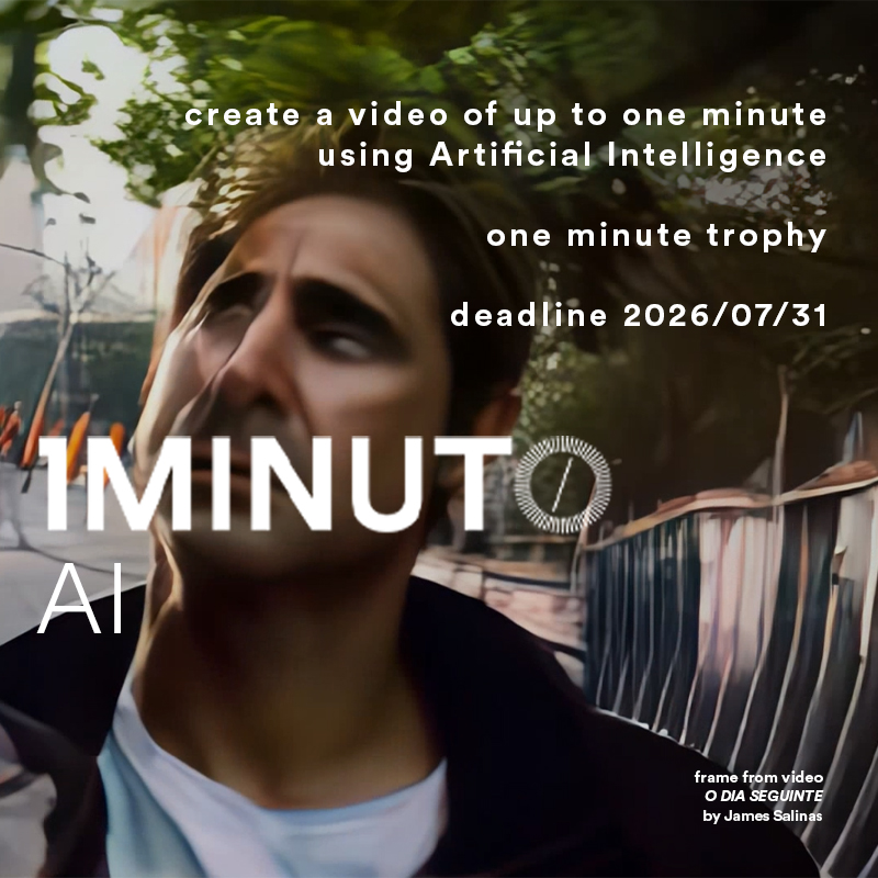 AI contest banner. Make a video of up to one minute using Artificial Intelligence. Entries until July 31, 2026. Contest suggestion submitted by educator Marcelo Muller - ECA.