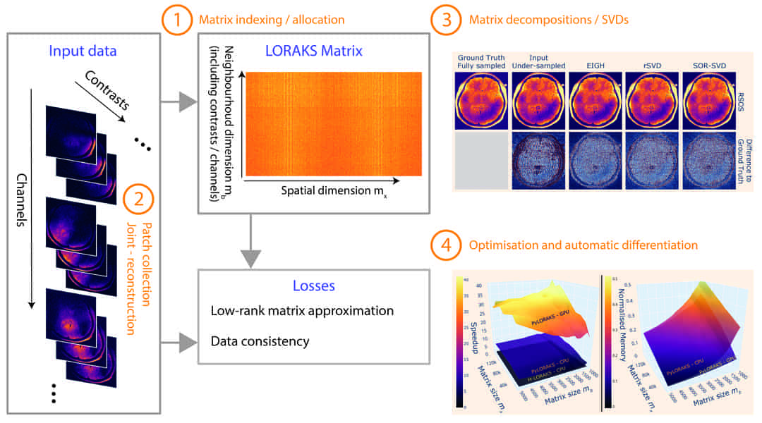 Fast and scalable joint-LORAKS reconstruction and data-driven sampling ...