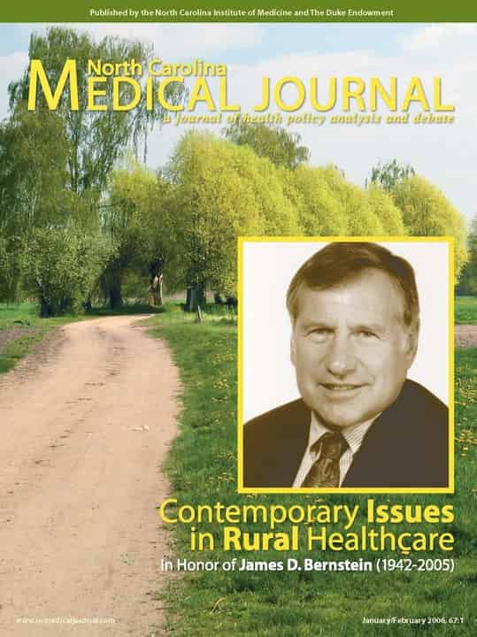 Vol. 67, Issue 1, 2006 Published by North Carolina Medical Journal