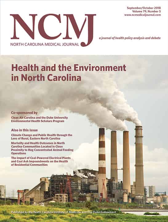 Vol. 79, Issue 5, 2018 Published by North Carolina Medical Journal