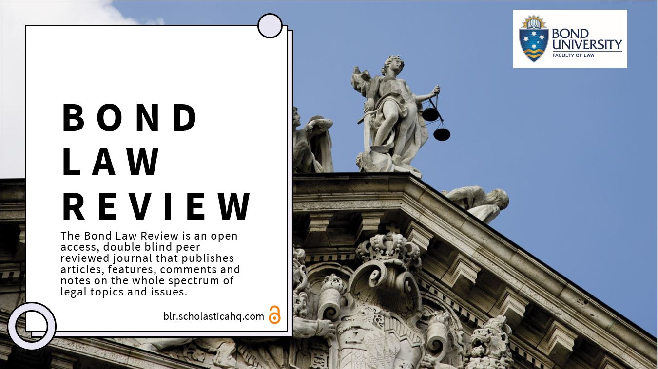 Bond Law Review