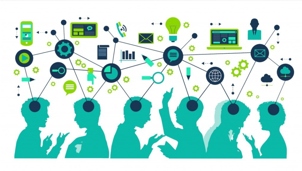 A group of people talking AI-generated content may be incorrect.