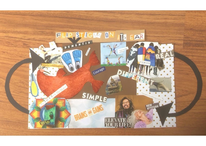 A close-up of a collage of different images Description automatically generated