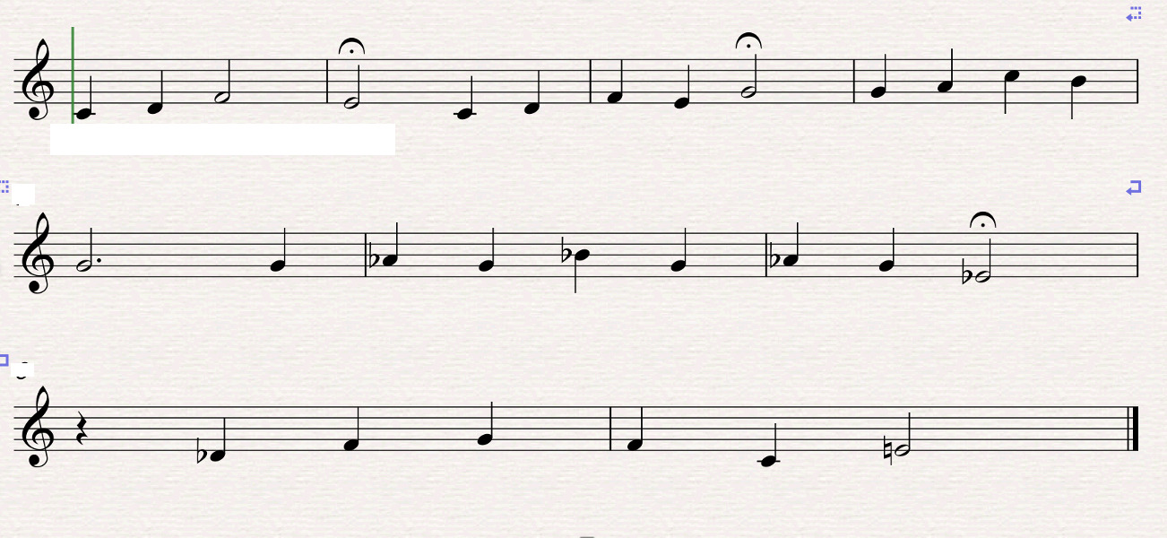 A screenshot of a music score AI-generated content may be incorrect.
