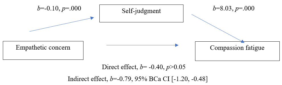 The Role of Self-Compassion in the Relationship Between Empathy and ...