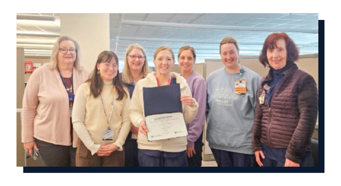 Individual Impact Award Winner Amanda Yingst from Milton S. Hershey Medical Center