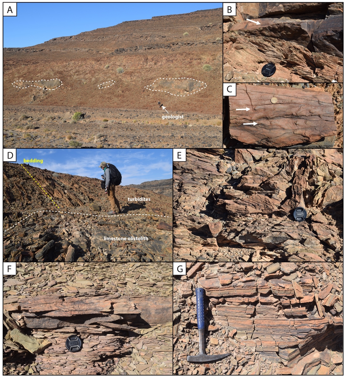 A collage of a person walking on a rocky hill AI-generated content may be incorrect.