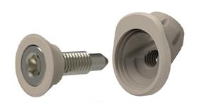 A close-up of a screw AI-generated content may be incorrect.