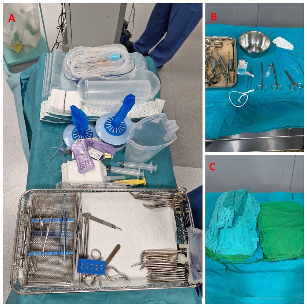A collage of medical equipment AI-generated content may be incorrect.